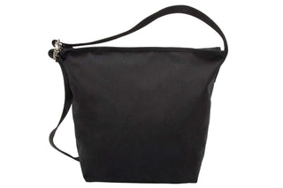 nylon messenger bag black