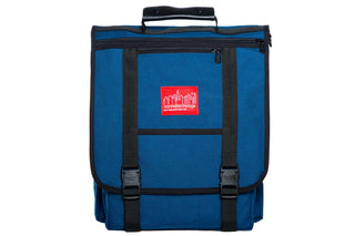 Commuter Laptop Bag W/Back Zipper Navy