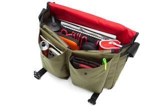 Large Europa Deluxe W/Back Zipper Olive