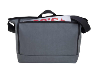 Large NY Messenger Bag Grey
