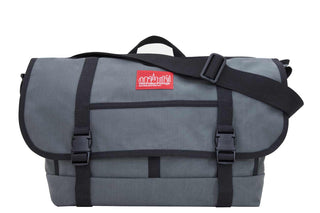 Large NY Messenger Bag Grey