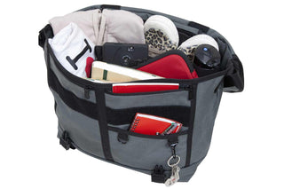 Large NY Messenger Bag Grey