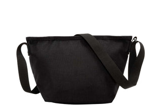 Nylon Messenger Bag Black