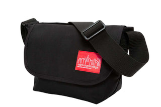 Nylon Messenger Bag Jr Black