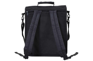Commuter Laptop Bag W/Back Zipper Black
