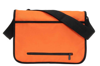 Medium Europa W/Back Zipper And Compartments Orange