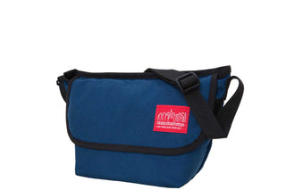 mini nylon messenger bag navy