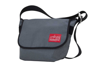 Small Vintage Messenger Bag Grey