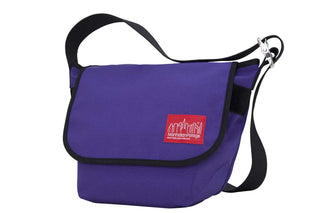 small vintage messenger bag purple