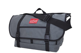 Large NY Messenger Bag Grey
