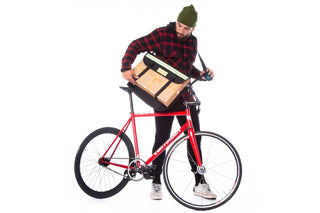 Professional Bike Messenger Bag Black
